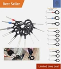 Pin Extractor Tool Set - Durable 11-Piecce set for Car Wiring Repair Etc - NEW