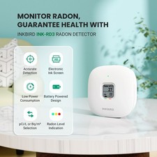 Inkbird Messgerät Radon Detektor INK-RD3 Gaswarngeräte AIR Detektoren pCi/L  DE