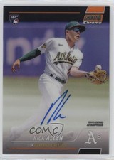 2022 Topps Stadium Club Chrome Orange Refractor 16/25 Nick Allen Auto 0vf5