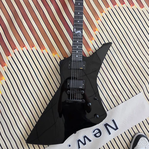 US ESP Snakebyte James Hetfield Electric Guitar Snake Inlay Rounded Fret Active