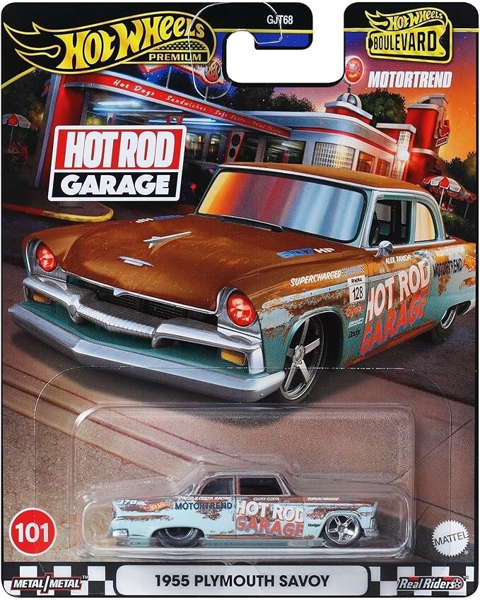 Hot Wheels HRT58 Boulevard 1955 Plymouth Savoy Vehicle Toy New | eBay