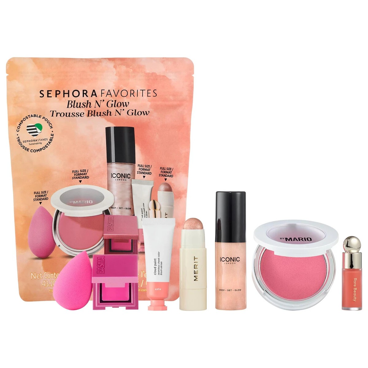 Sephora Favorites Blush N' Glow Blush Makeup Value Set (7 pcs) | eBay