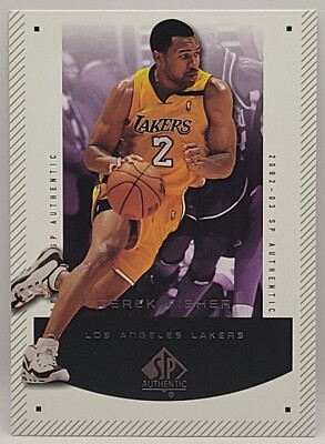 UD】Derek Fisher サインSP Authenticカード Fisher Derek Authentic