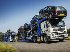Cars 2011 volvo f m 450 42 uk spec semi Desk Mat Stitched