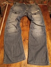 G-Star Storm Elwood Loose Post Embro W36/L36 Jeans Hose Raw F631