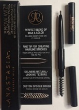 Anastasia Beverly Hills Brow Wiz Skinny Brow Pencil in SOFT BROWN,MINI .03G NEW
