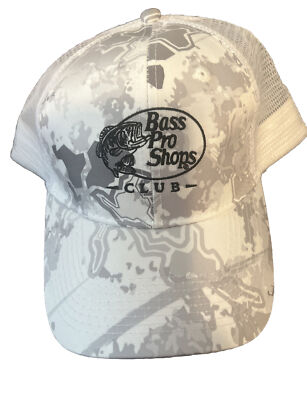 Bass Pro Shops Hat Embroidered Logo Mesh Fishing Hunting Trucker