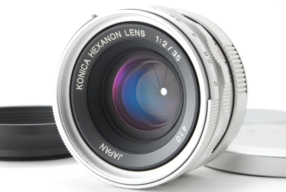 【NÃO USADO NA CAIXA】Konica hexanon 35mm f/2 l39 ltm Leica L montagem por parafuso - Imagem 2 de 4