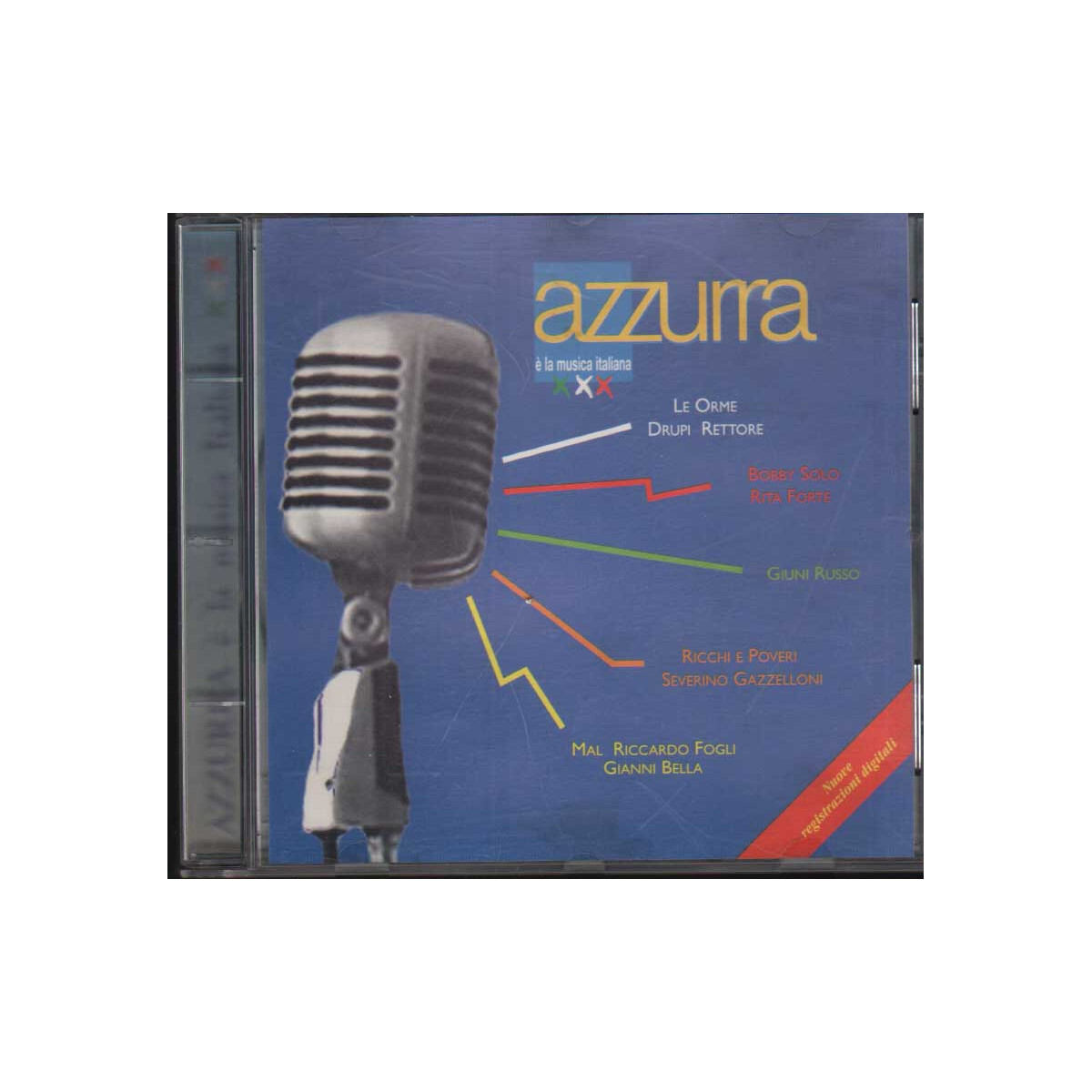 Various CD Azzurra E' La Musica Italiana / Tring - N.CAT55106 New