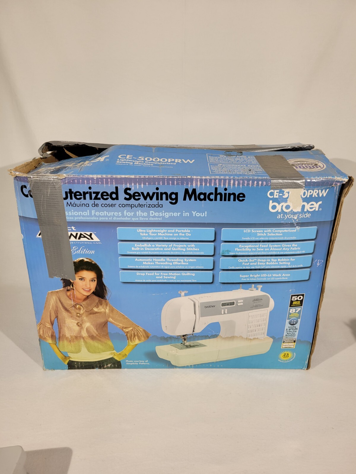 Brother Project Runway CE5000PRW Computerized Sewing Machine W/ Extras LE eBay