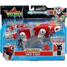 Figura de acción combinable Voltron 40 aniversario CLÁSICO LEÓN ROJO LEGENDARIO