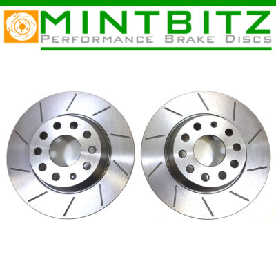 VW Scirocco 1.4 TSi | 2.0 TDi | 2.0 TSi 08-15 Grooved Rear Brake Discs