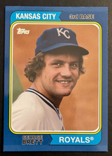 2021 Topps Cards that Never Were Blue GEORGE BRETT #CNW-9  KANSAS CITY ROYALS