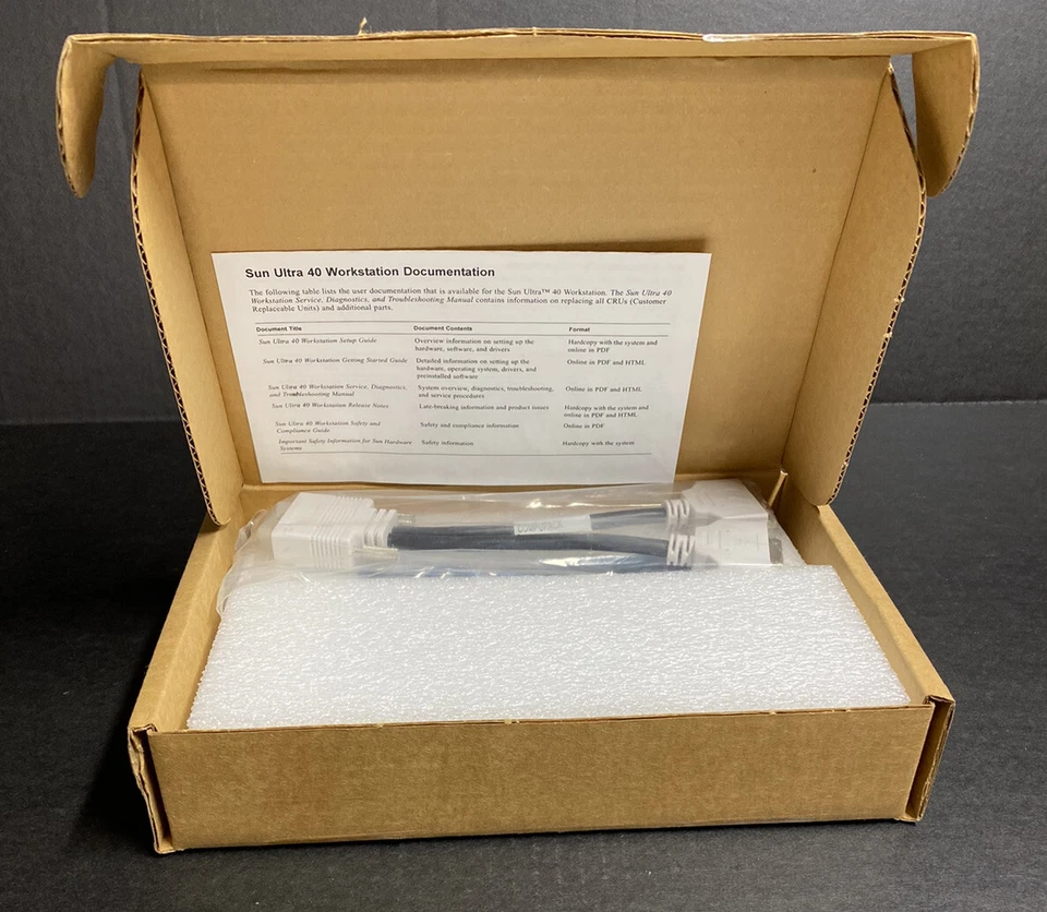 Sun 371-0750 nVIDIA Quadro NVS285 2D GRAPHICS ACCELERATOR X7266A NEW! with Cable - Image 3 of 4