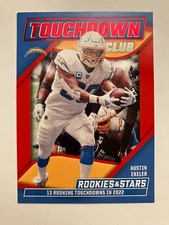 2023 Panini Rookies & Stars Austin Ekeler Touchdown Club Longevity Card #TD-1