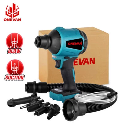 ONEVAN Für Makita 18V Akku Luftpumpe Elektrische Staubbläser Bläser Pool Ohne Akku