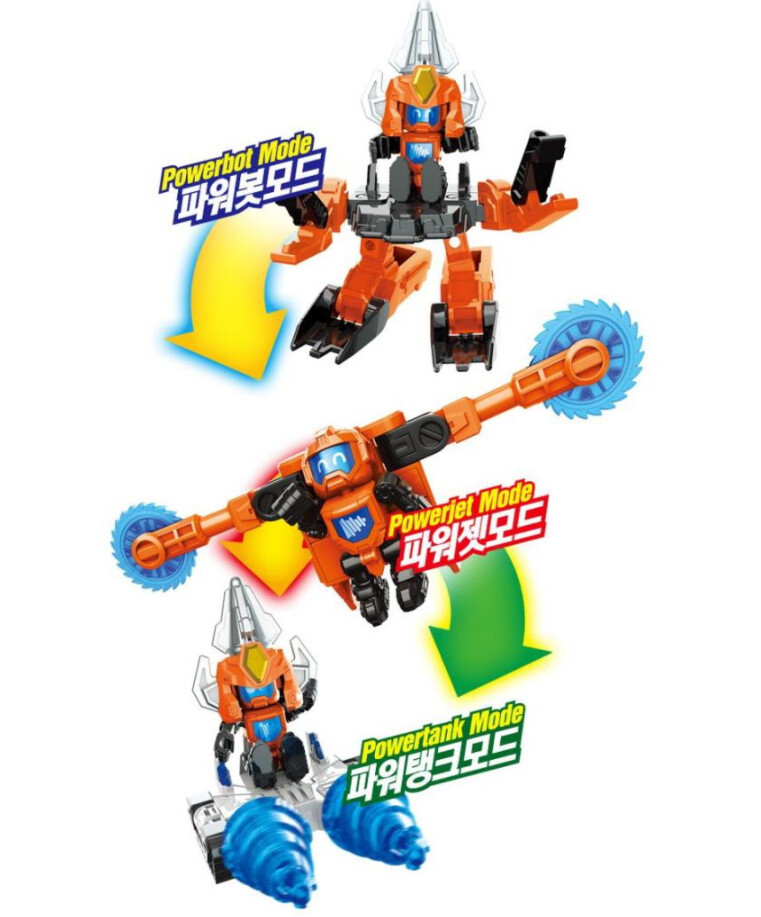 Hello Carbot POWER CRUISER CREWGER Power Drill Transforming Robot