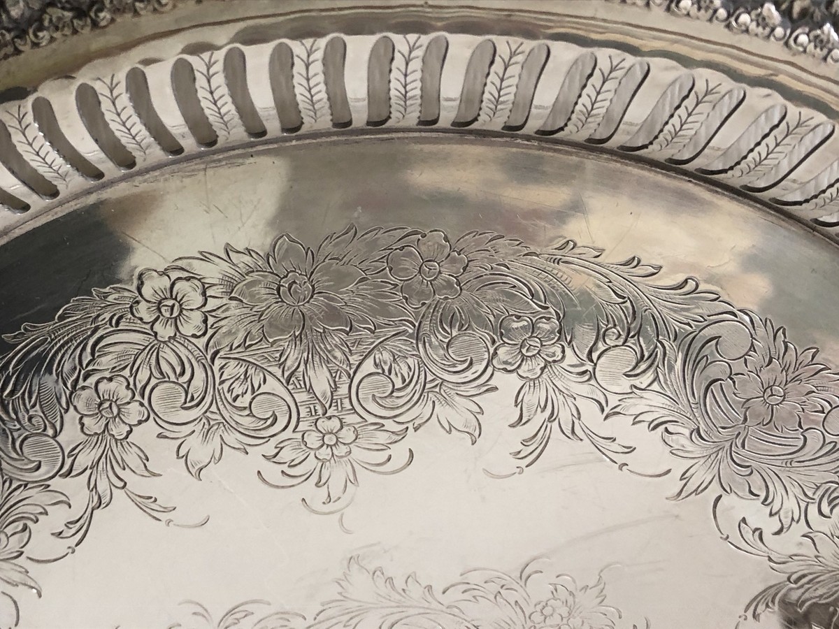 Vtg Webster Wilcox International Silver Plate Brandon Hall 7570