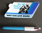 Sticker / sticker - motorcycle - Metzeler Drunter tires
