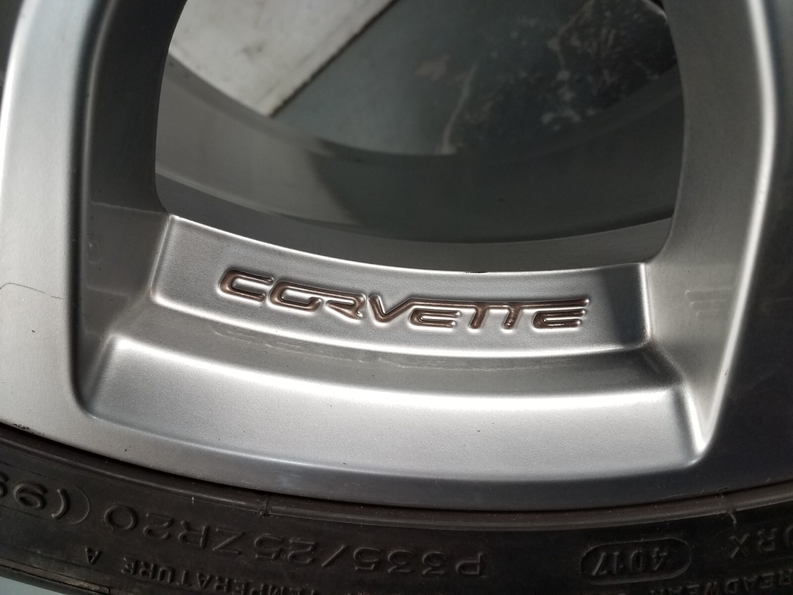 Chevrolet Corvette C6 Grand S Zr1 Z06 2012-13 20 X 12 Rear OEM 