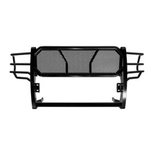 Grille Guard TFX HD Grille Guards Powder Coated Black Steel With Brush Guard