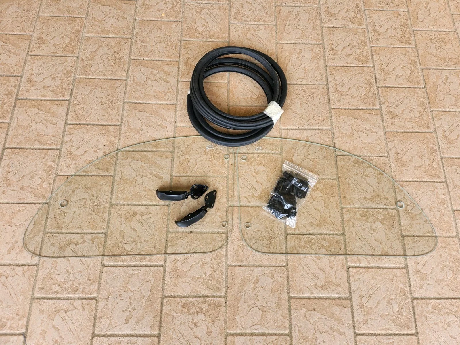 - Senza marca/Generico - - Kit Modifica Vetri Posteriori Apribili a Compasso Fiat 500 Epoca F L R D N - Miniatura 8