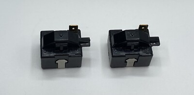 New 6748C-0003D OEM 2 pack LG Refrigerator Compressor Start Relay P6R8MC- 1PIN