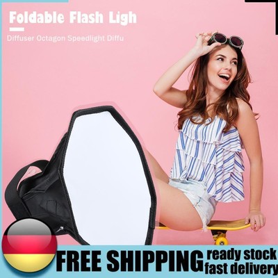 PULUZ Photography 20cm Folding Octagon Flash Light Soft Box Camera Accessories