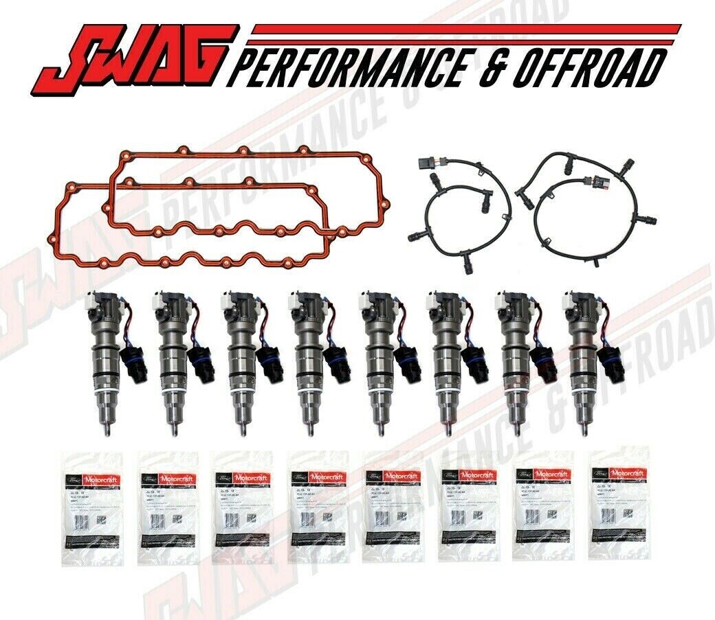 0507 Ford Powerstroke 6.0L Injectors, Valve Cover Gaskets & OEM Glow