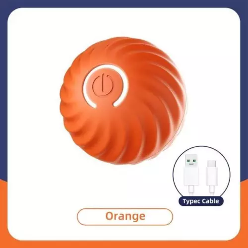 Palla giocattolo elettronica USB Smart Dog interattiva animale domestico automatico palla in movimento regalo - Foto 16 di 20