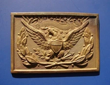 1874 EAGLE STYLE CIVIL WAR U.S ARMY GILDED BELT PLATE BUCKLE VINTAGE PROTOTYPE ?