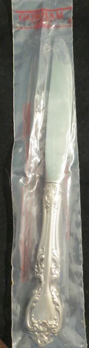 Gorham Melrose Sterling Silver 9 1/8” Dinner Knife No Mono  NEW!!
