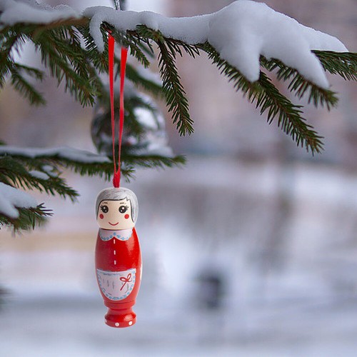 Funny Santa Wooden Pendant Santa Christmas Pendant Xmas Tree Decoration 20PB - Picture 3 of 17