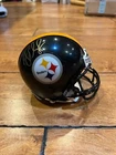 PITTSBURGH STEELERS Riddell NFL Mini Helmet GREG LLOYD Signed AUTO