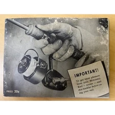 1950s AE-277 Mitchell Garcia Fishing Reel Owners Manual Illustrated Instructions