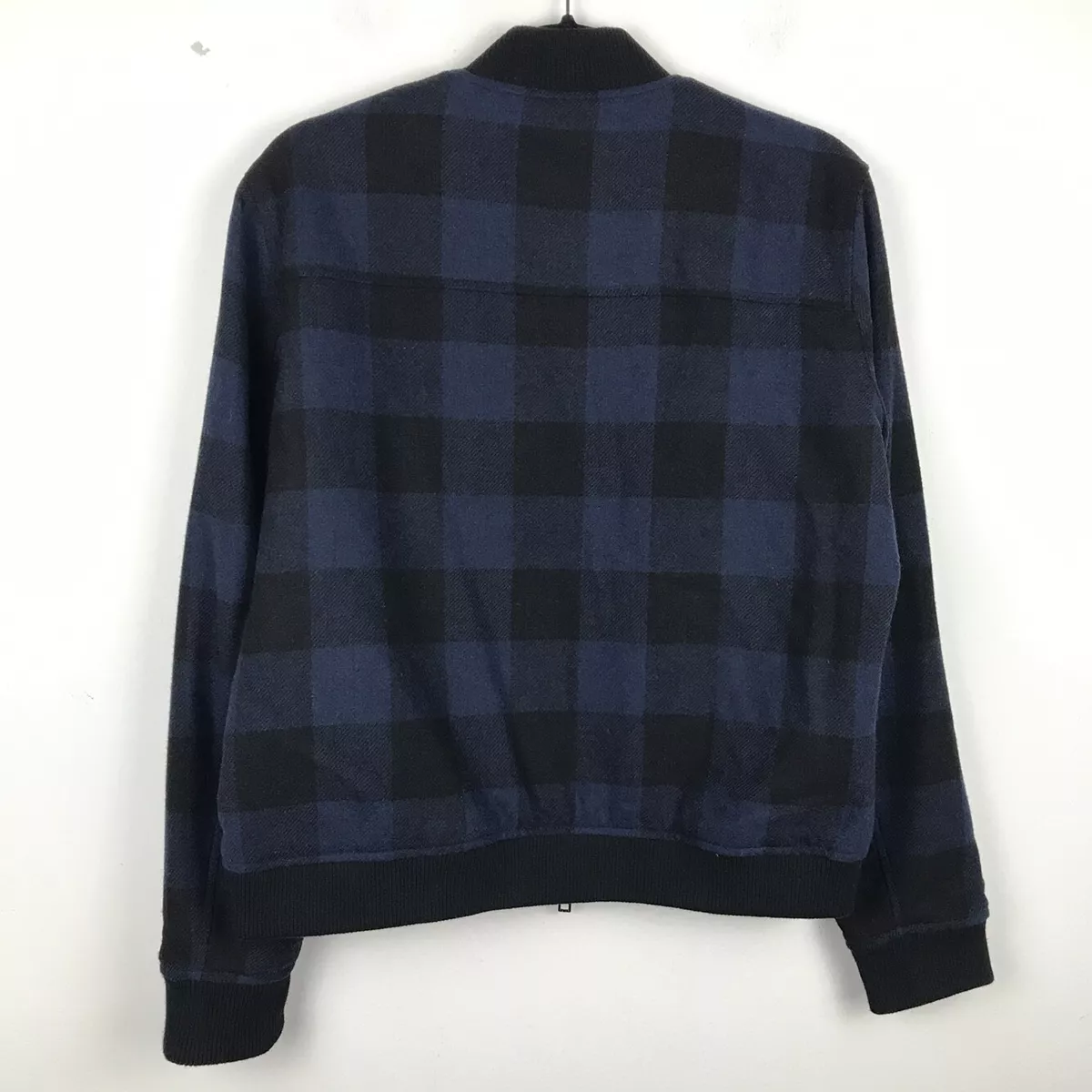 Buffalo check deals bomber jacket