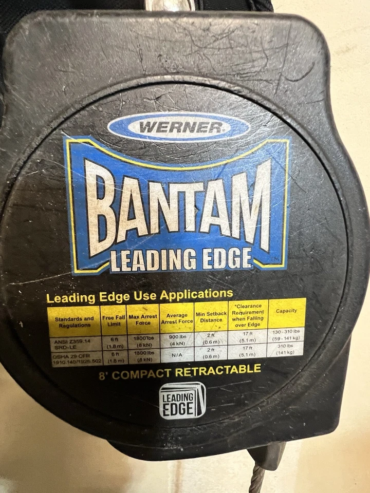 Borde de plomo retráctil SRL Twin 8’ Foto 2 de 3