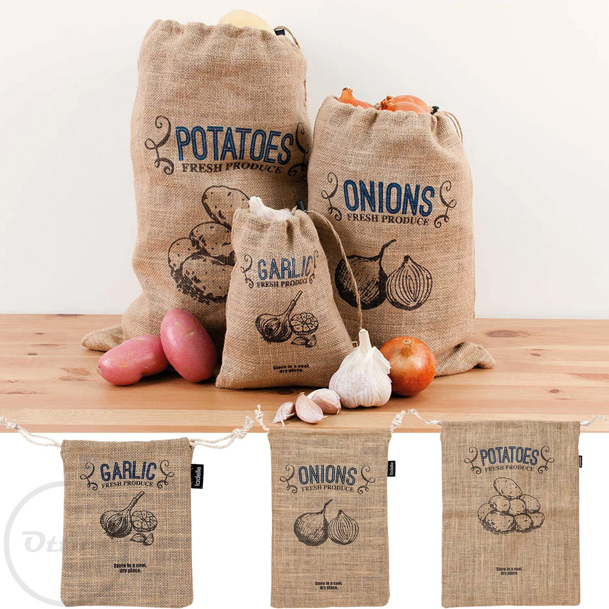 Hessian produce best sale bags
