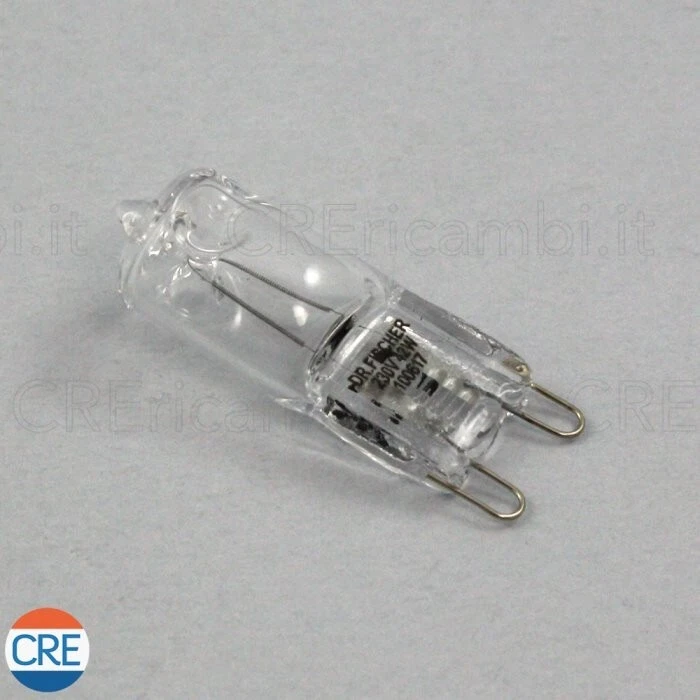 Lampadina Forno Alogena 40W G9 300°C Universale Electrolux, Smeg