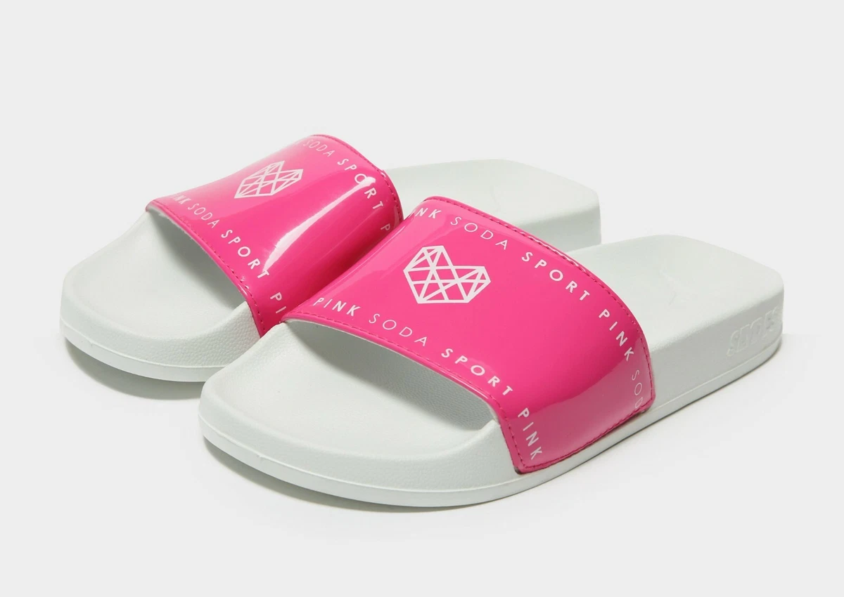Pink store soda slides