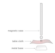 Peleg Design - Magnetische Vasen 5-er Set - Gold