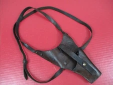 WWII German Police Leather Shoulder Holster for Mauser Model 1914 Pistol - RARE