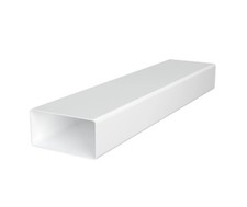 Flat Channel 60mm x 120mm Ventilation Duct Pipe