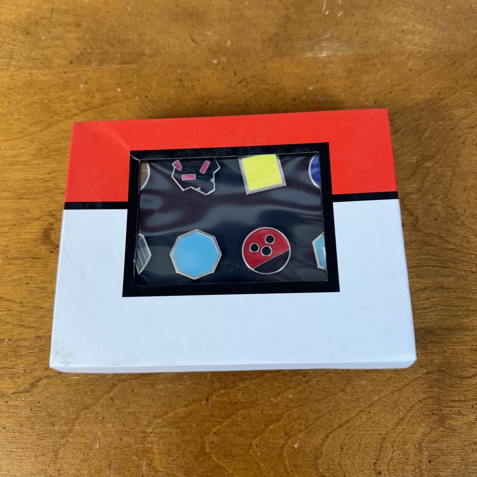 Pokemon Cartoon Anime All 8 Kanto Gym Badges Gen. 1 for Cosplay ...