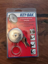 KEY-BAK 0005-011 No.5 Retractable Reel with 24-Inch/61cm Stainless Steel Chain