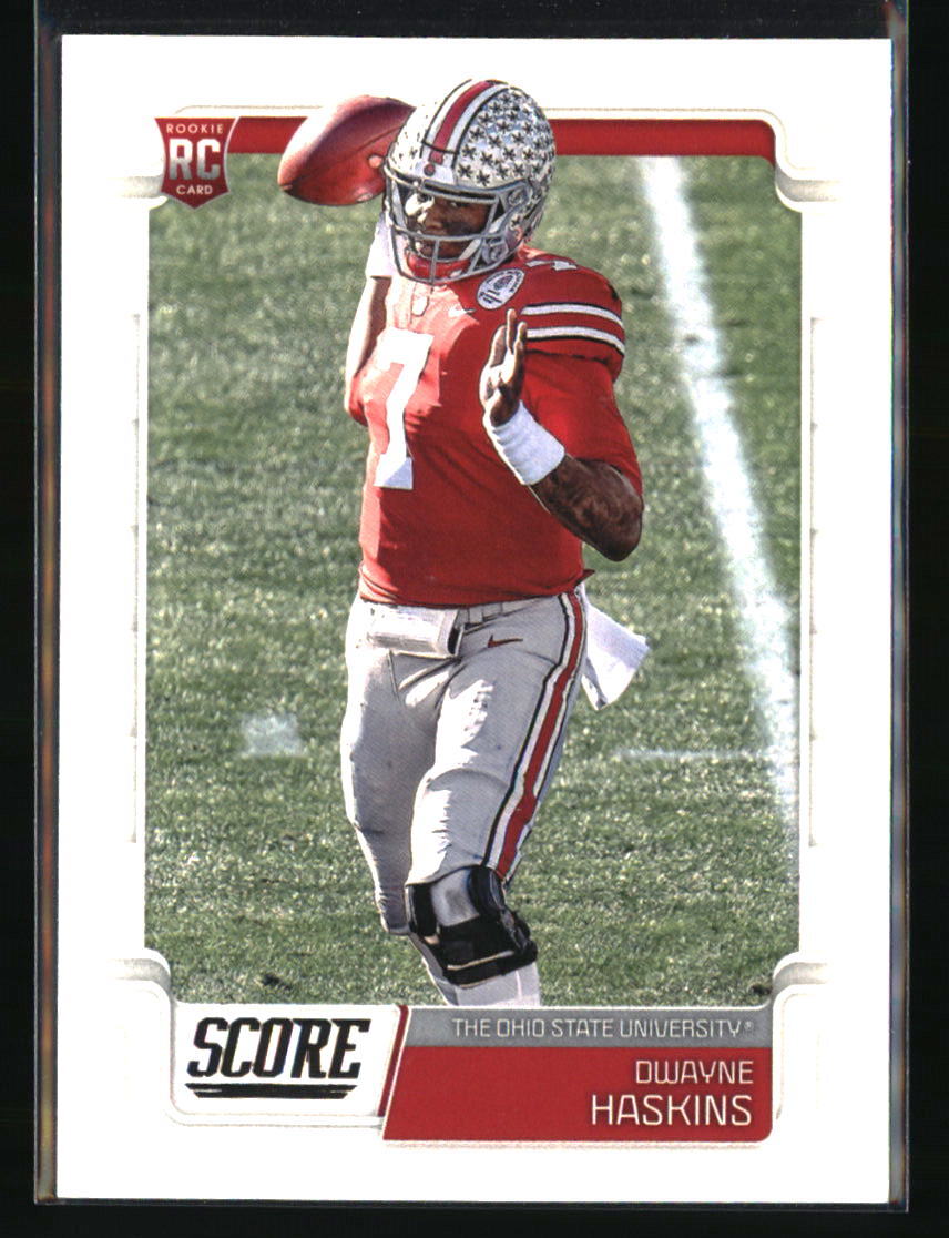 Dwayne Haskins 2019 Score #332 FOOTBALL Card