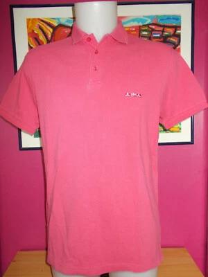 Polo coton rose  manches courtes Mise au Green M/40 brodé 3 vaches - Photo 1/4