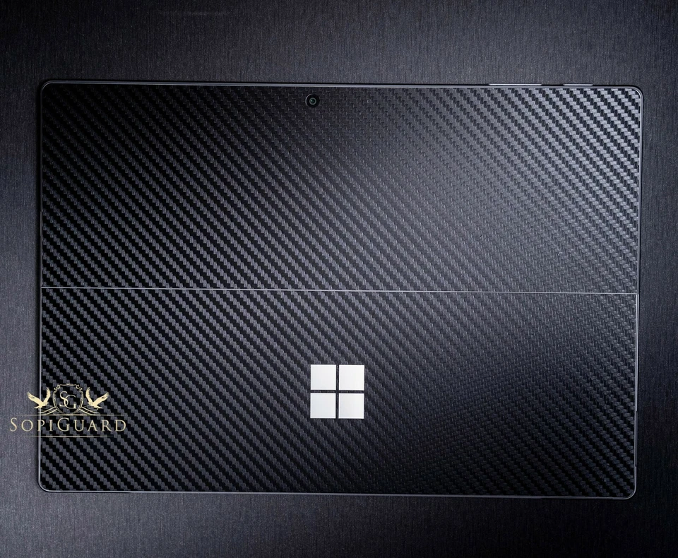 SopiGuard Sticker Skin decal Rear and Side Panel for Microsoft Surface Pro 9 - Image 2 of 4