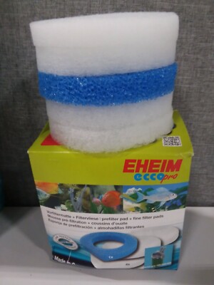 EHEIM Filter Pad Set for Ecco Pro Easy Series, 1 Coarse and 4 Fine FiltersLOT/2