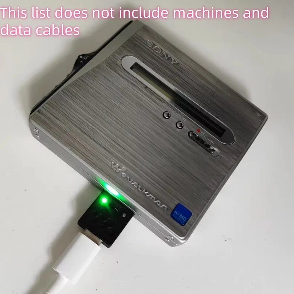 USBC Charging and Data Sync Adapter For Sony MD MZ-N10 MZ-NH1 NH3D DH10P DIY - Image 4 of 4